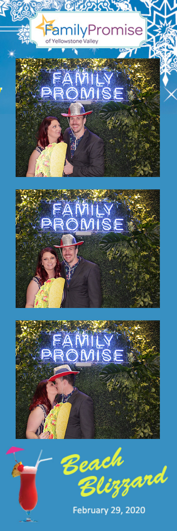 Beach Blizzard Party for a Promise- A Toast To 15 Years! | View more photos from the event at gallery.photoboothbillings.com/u/PhotoBoothBillings/Beach-Blizzard-Party-for-a-Promise-A-Toast-To-15-Years